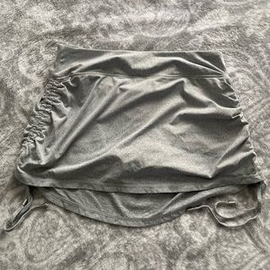 Grey tennis skirt